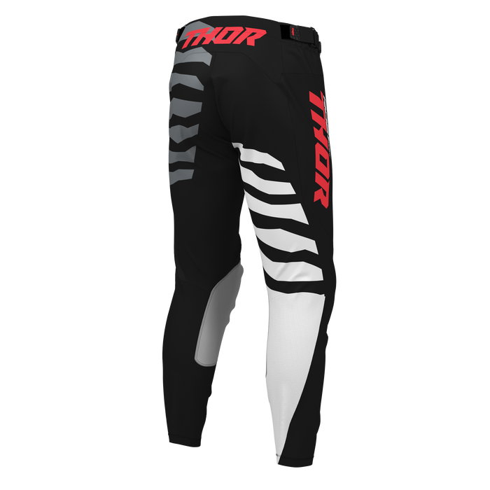 Thor Launchmode Shredder Pants in Black/White