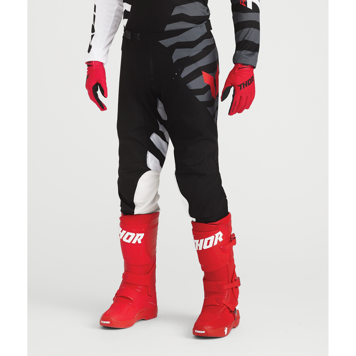 Thor Launchmode Shredder Pants in Black/White