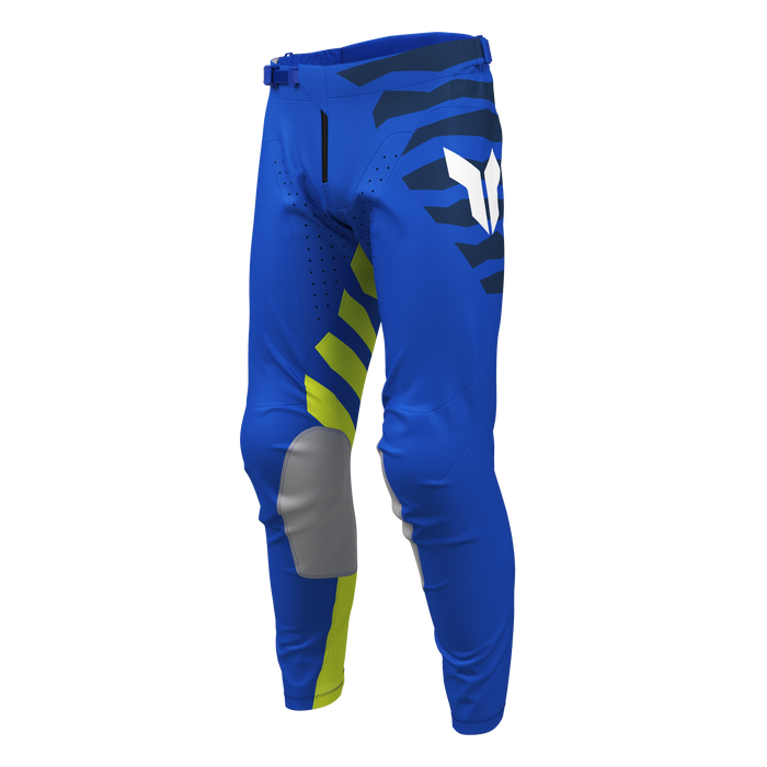 Thor Launchmode Shredder Pants in Blue/Acid