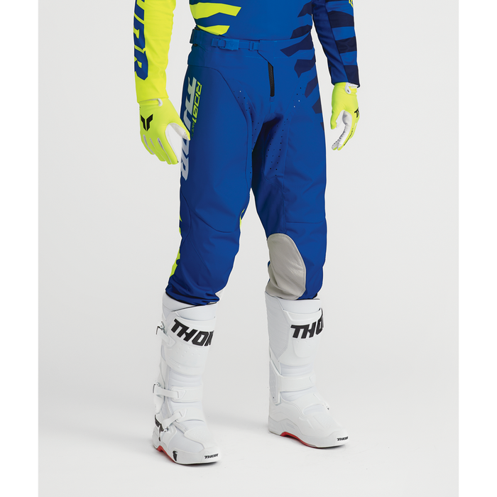 Thor Launchmode Shredder Pants in Blue/Acid