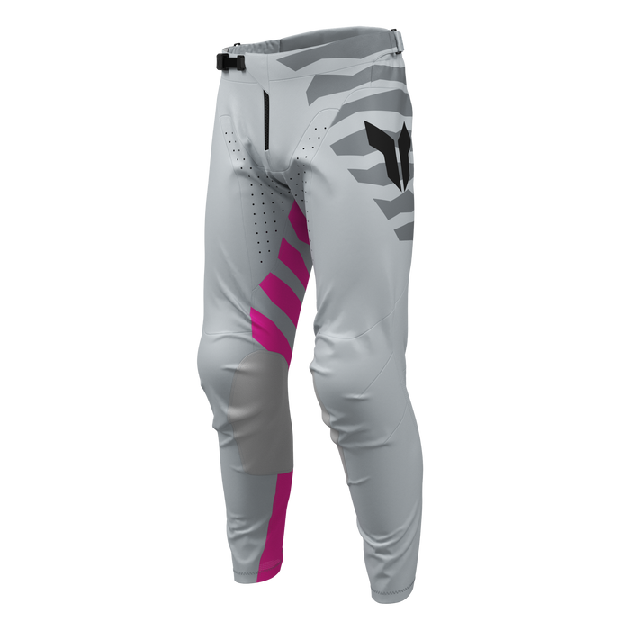 Thor Launchmode Shredder Pants in Gray/Fuchsia
