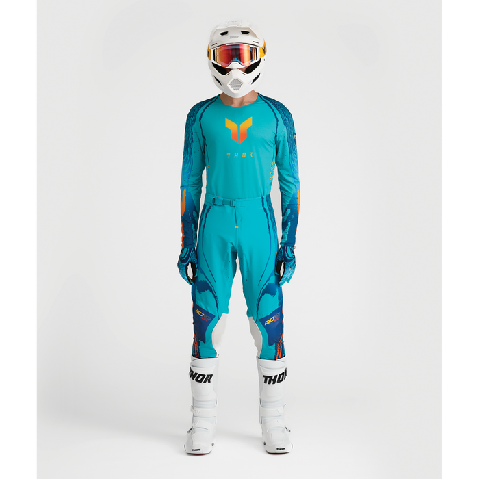 Thor Sportmode Damascus Aqua Gear Combo full outfit view 1