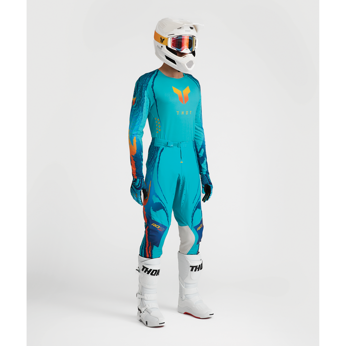 Thor Sportmode Damascus Aqua Gear Combo full outfit view 2