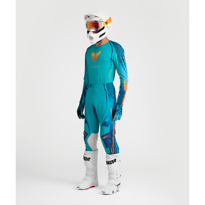 Thor Sportmode Damascus Aqua Gear Combo full outfit view 3