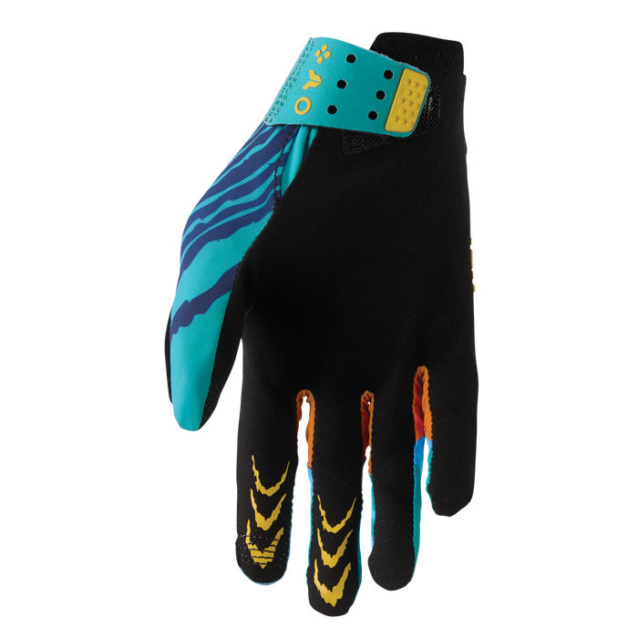 Thor Sportmode Damascus Gloves in Aqua