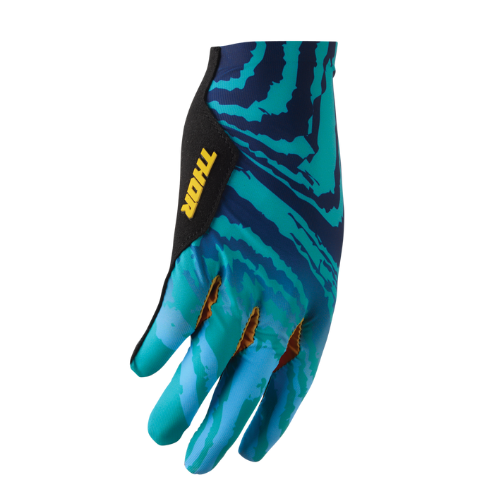 Thor Sportmode Damascus Gloves in Aqua
