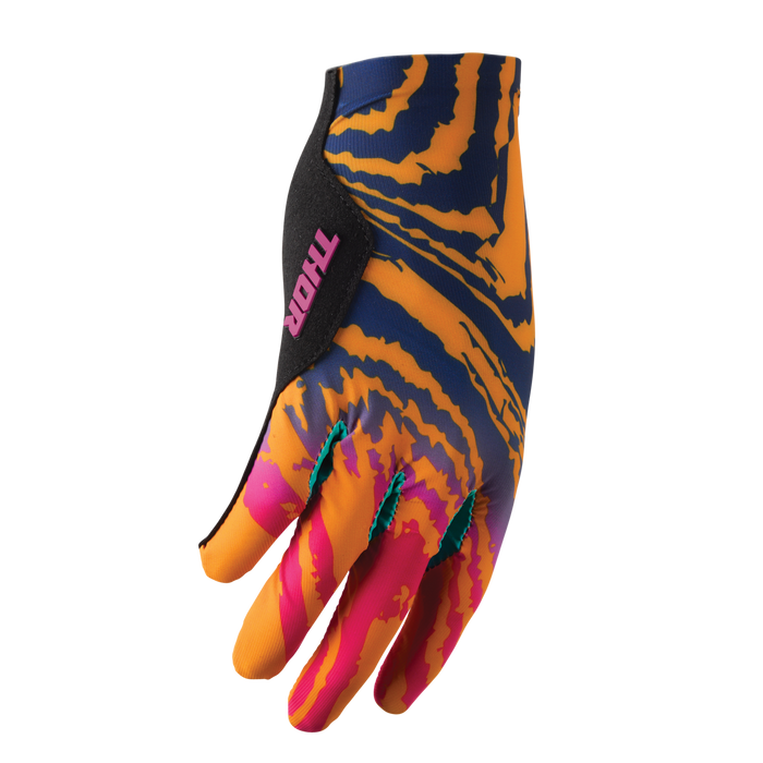 Thor Sportmode Damascus Gloves in Tangerine