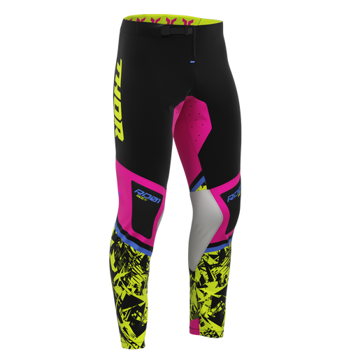Thor Sportmode Punk'd Black/Fuchsia Gear Combo pants view