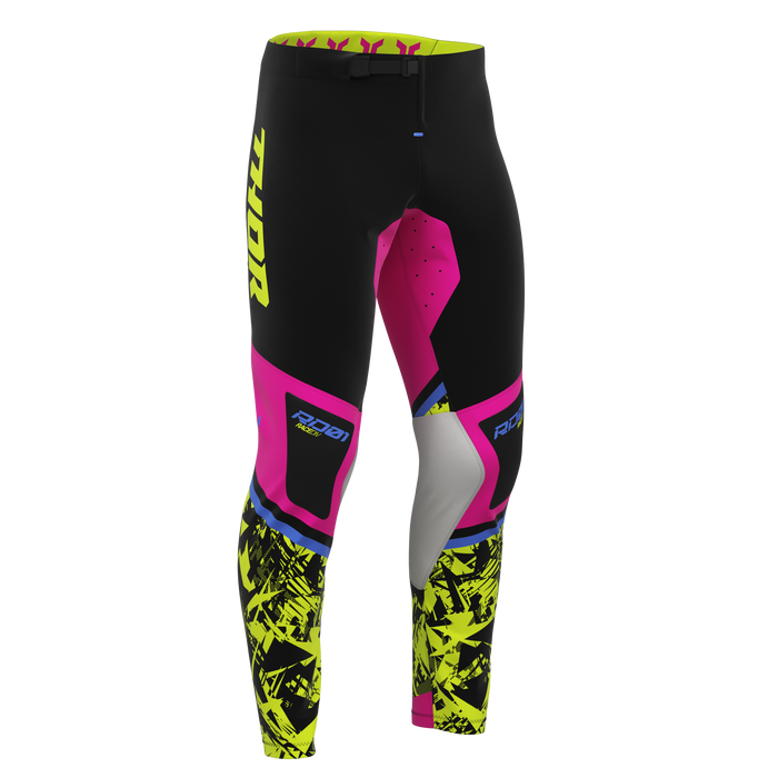 Thor Sportmode Punk'd Black/Fuchsia Gear Combo pants view