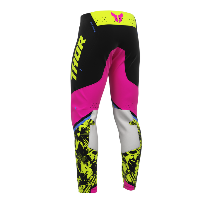 Thor Sportmode Punk'd Black/Fuchsia Gear Combo pants view