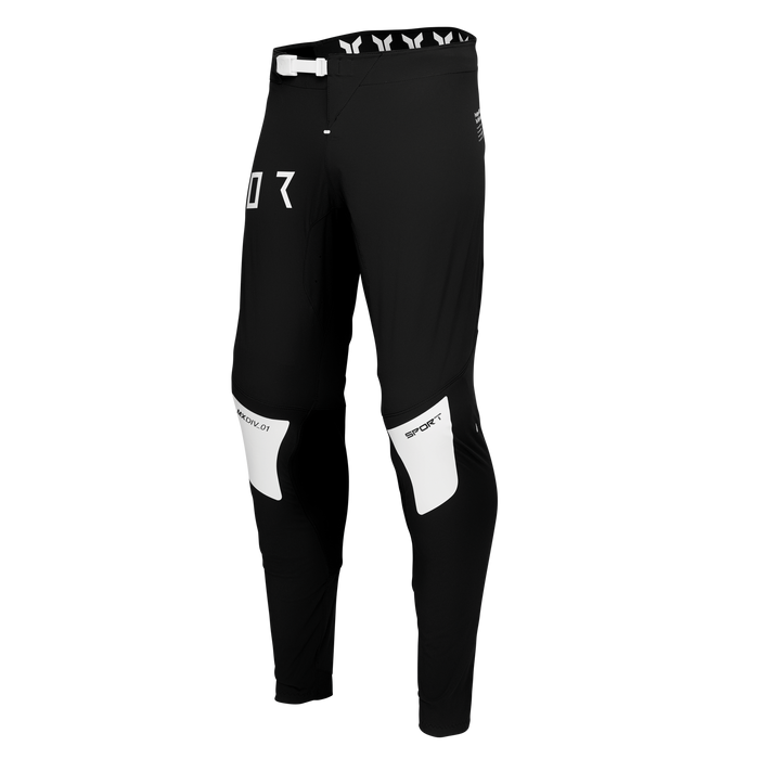 Thor Sportmode Strike Pants in Black/White