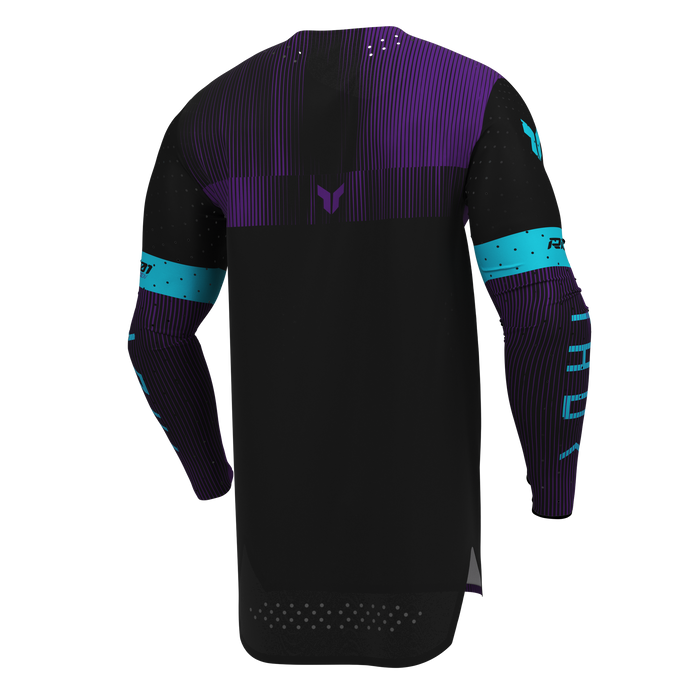 Thor Sportmode Vanish Jersey in Black/Purple