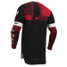 Thor Sportmode Vanish Black/Red Gear Combo jersey view