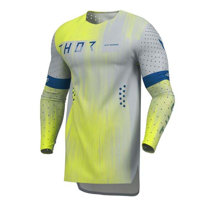 Thor Sportmode Vanish Jersey in Gray/Dark Blue