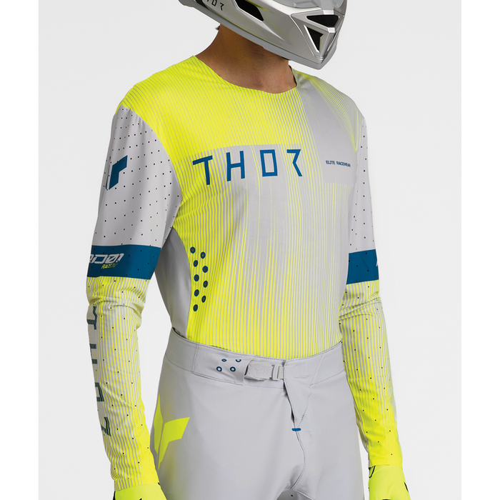 Thor Sportmode Vanish Jersey in Gray/Dark Blue
