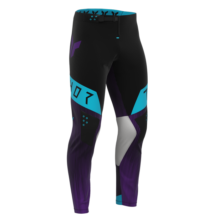 Thor Sportmode Vanish Black/Purple Gear Combo pants view