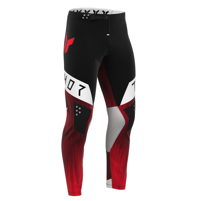 Thor Sportmode Vanish Black/Red Gear Combo pants view