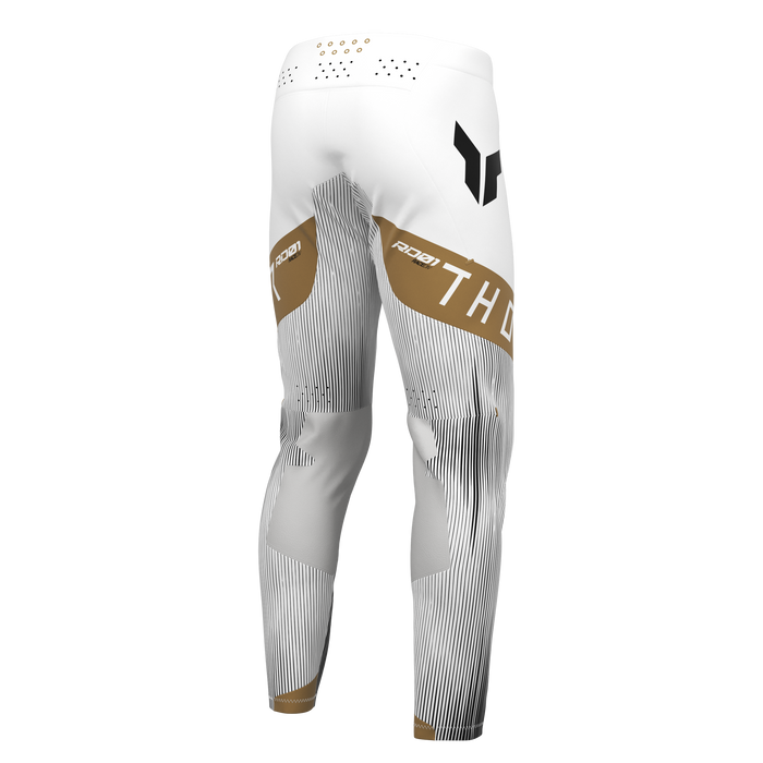 Thor Sportmode Vanish Pants in White/Black