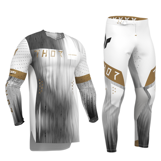 Thor Sportmode Vanish White/Black Gear Combo