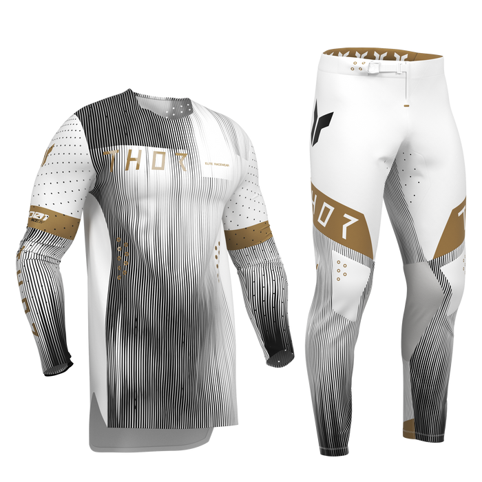 Thor Sportmode Vanish White/Black Gear Combo