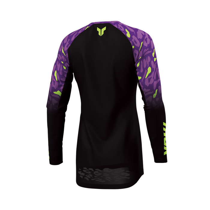Thor Women's Launchmode Spotted Jersey in Black/Purple