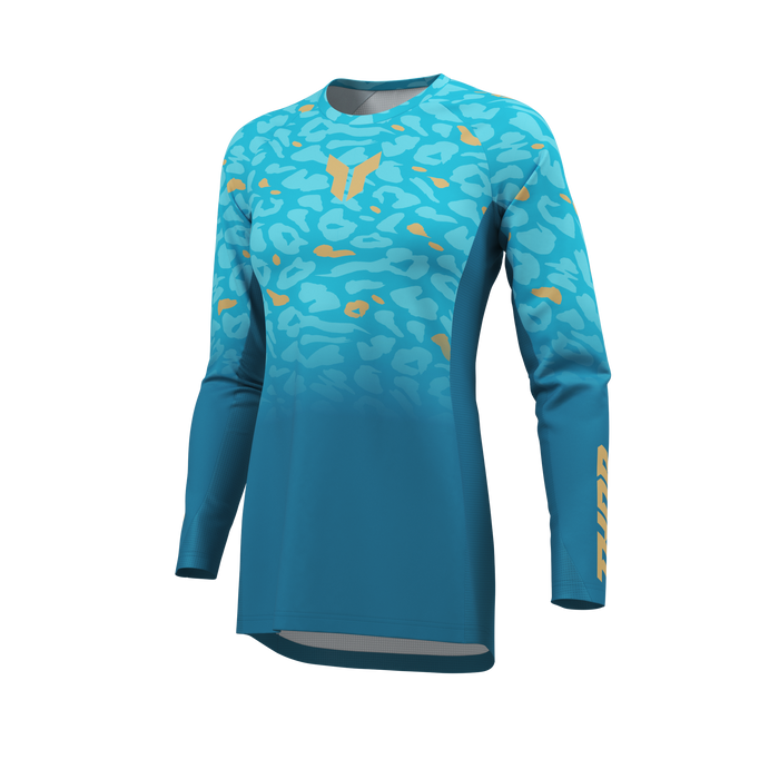 Thor Women's Launchmode Spotted Jersey in Jade/Starlight
