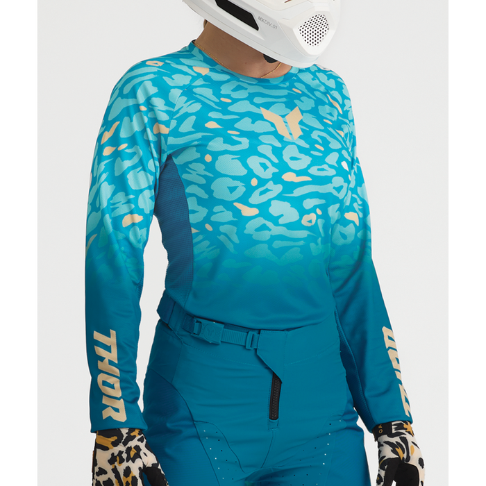 Thor Women's Launchmode Spotted Jersey in Jade/Starlight