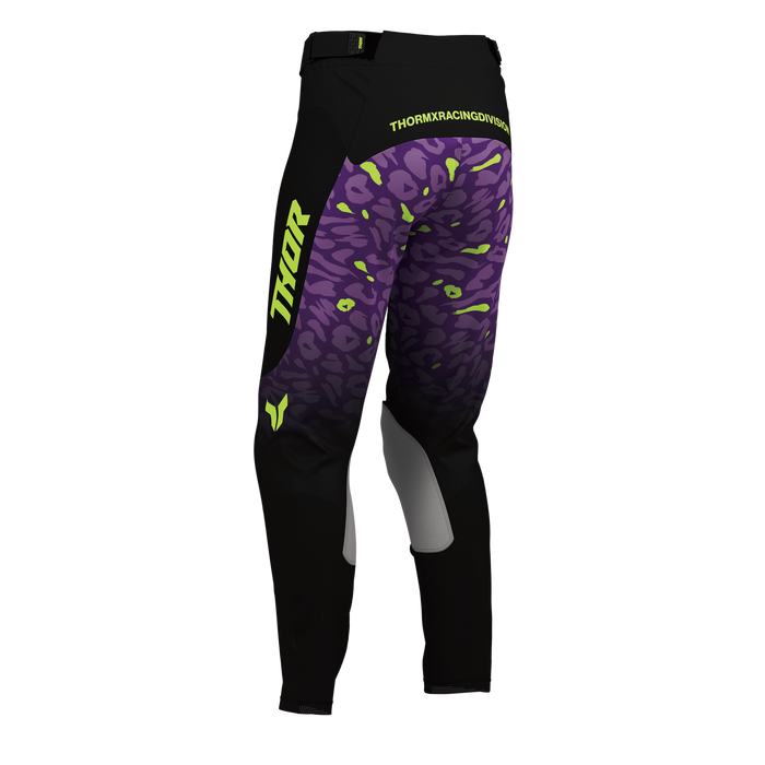 Thor Women's Launchmode Spotted Black/Purple Gear Combo pants view