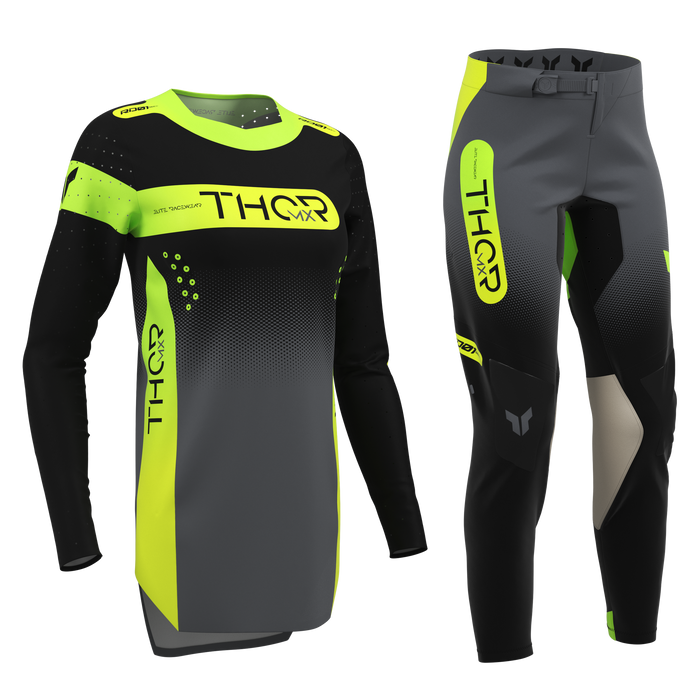 Thor Women's Sportmode Merge Charcoal/Black Gear Combo