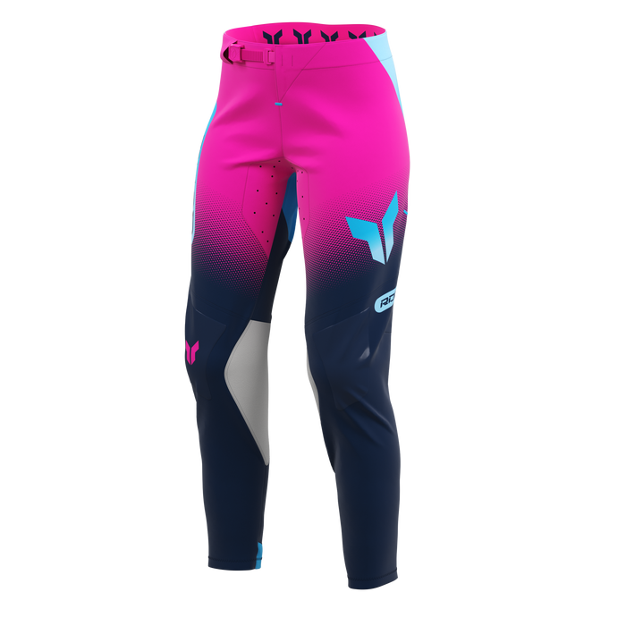 Thor Women's Sportmode Merge Pants in Navy/Fuchsia