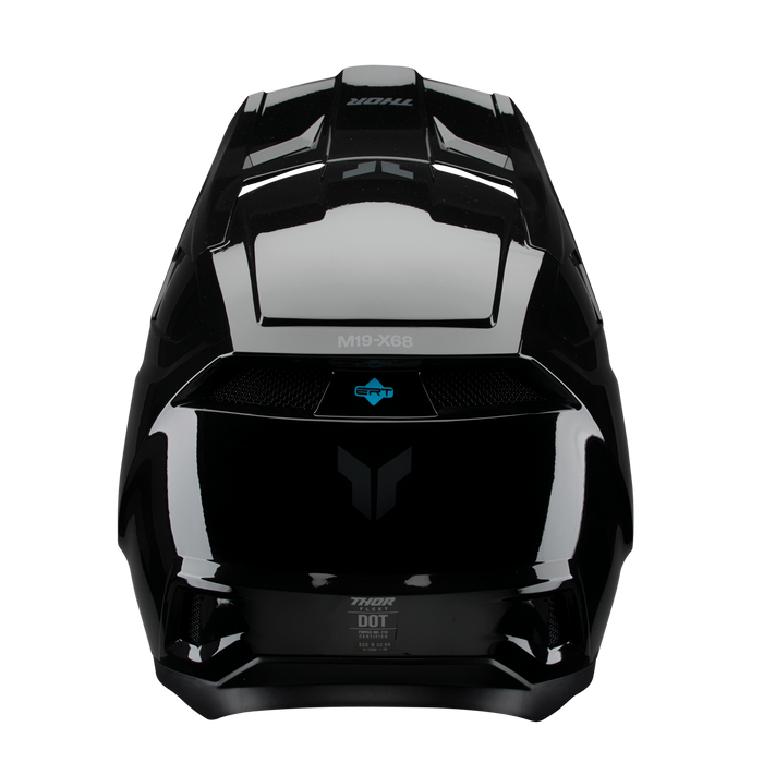 Thor Youth Fleet Blackout Helmet in Gloss Black