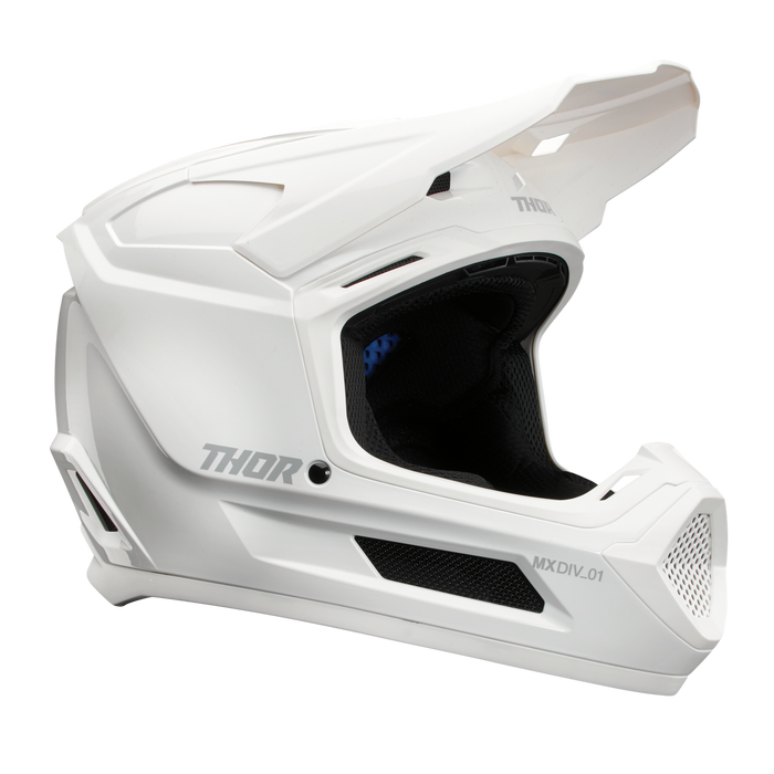 Thor Youth Fleet Whiteout Helmet in Gloss White