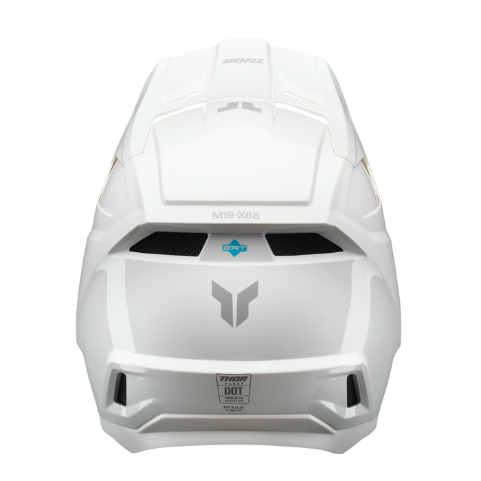 Thor Youth Fleet Whiteout Helmet in Gloss White