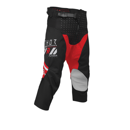 Thor Youth Launchmode Futura Black/Red Gear Combo pants view