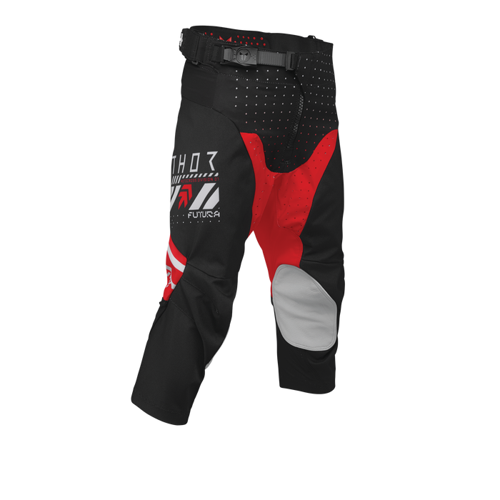 Thor Youth Launchmode Futura Black/Red Gear Combo pants view