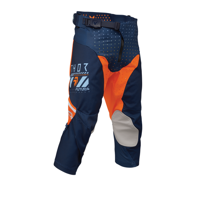 Thor Youth Launchmode Futura Navy/Orange Gear Combo pants view