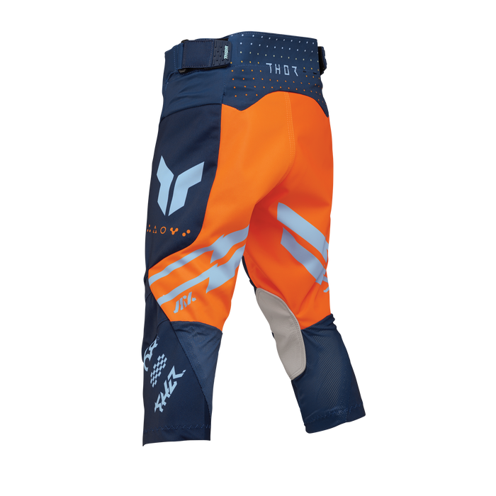 Thor Youth Launchmode Futura Navy/Orange Gear Combo pants view