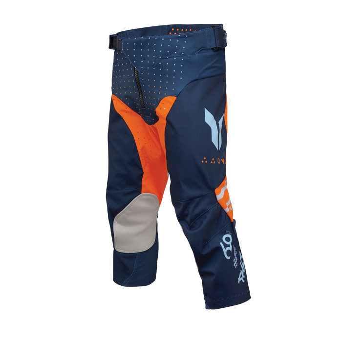 Thor Youth Launchmode Futura Pants in Navy/Orange