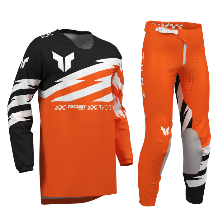 Thor Youth Launchmode Shockie Fluo Orange/Black Gear Combo