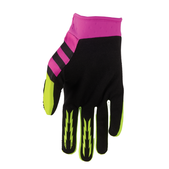 Thor Youth Launchmode Shockie Gloves in Acid/Fuchsia