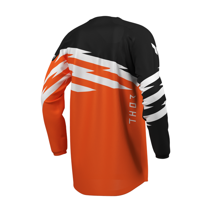 Thor Youth Launchmode Shockie Jersey in Fluo Orange/Black