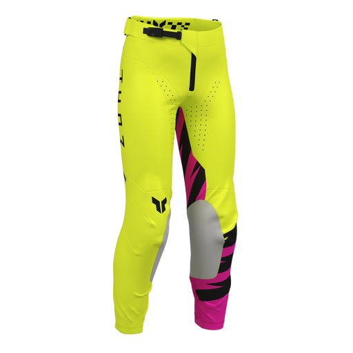 Thor Youth Launchmode Shockie Acid/Fuchsia Gear Combo pants view