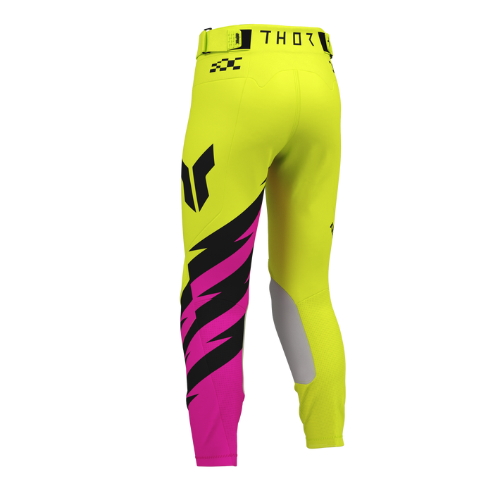 Thor Youth Launchmode Shockie Acid/Fuchsia Gear Combo pants view