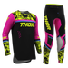Thor Youth Sportmode Punk'd Black/Fuchsia Gear Combo