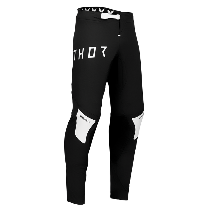 Thor Youth Sportmode Strike Pants in Black/White
