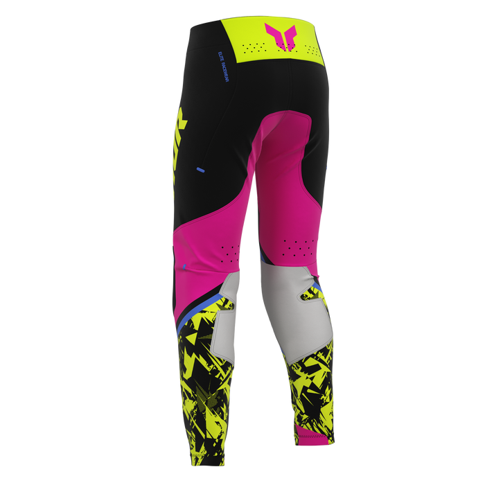 Thor Youth Sportmode Punk'd Black/Fuchsia Gear Combo pants view