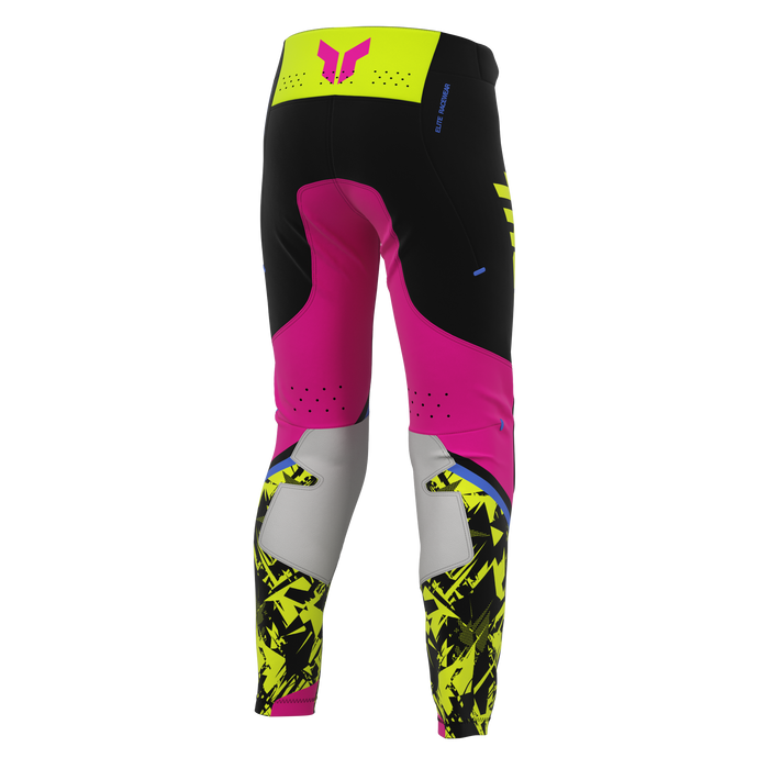Thor Youth Sportmode Punk'd Pants in Black/Fuchsia