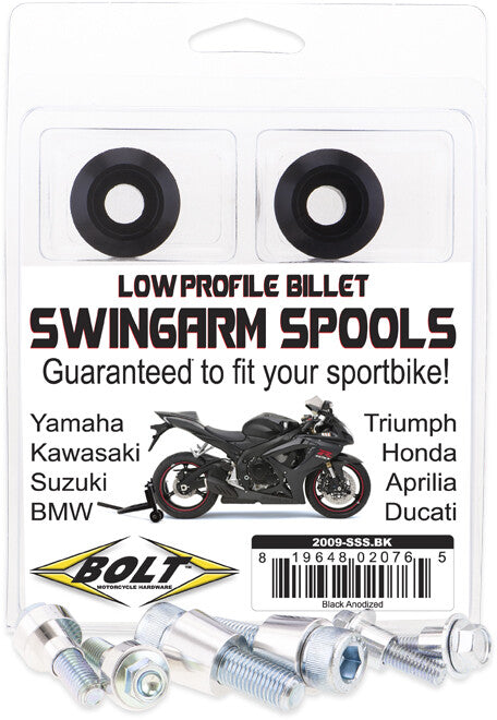 Bolt Motorcycle Swingarm Spools