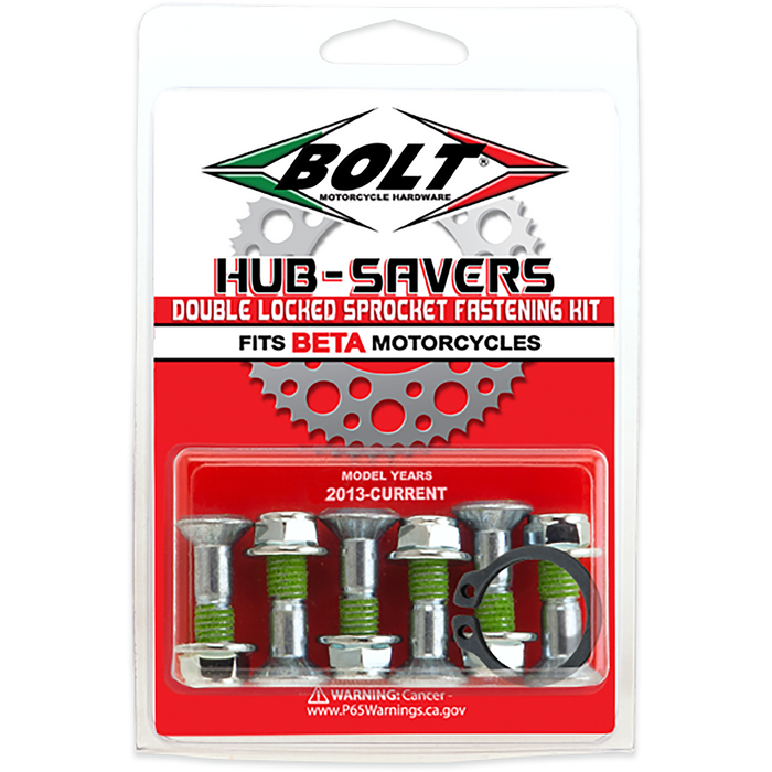 Bolt Motorcycle Sprocket Bolts - Beta