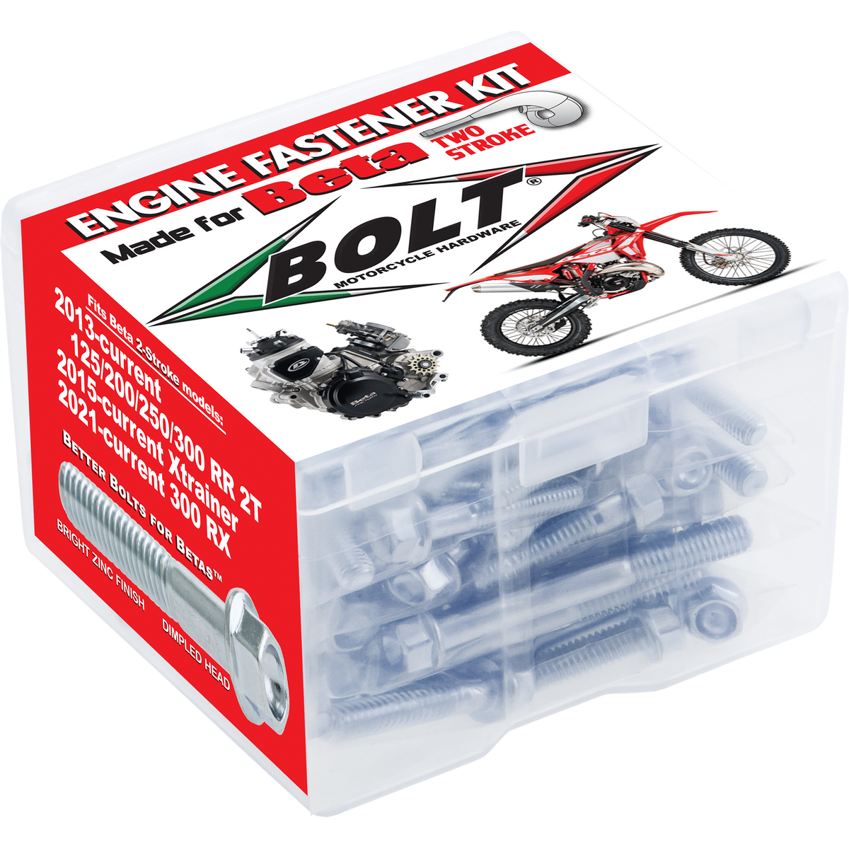 Bolt Motorcycle Engine Fastener Kit - Beta — BentLever.com